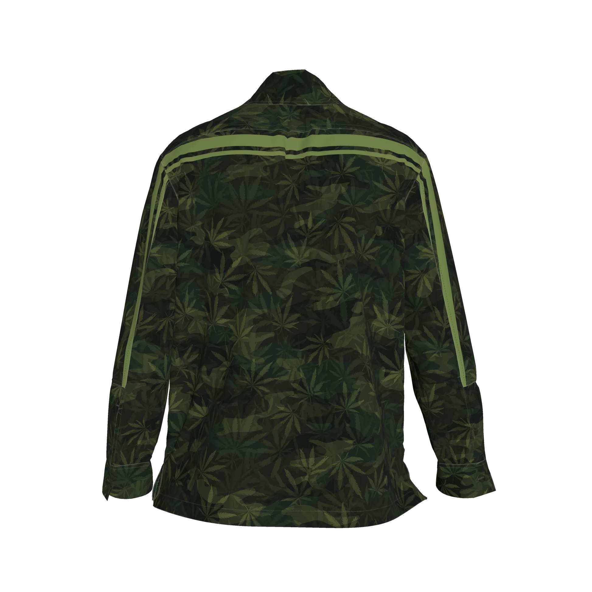 Green Leaf Camo MotoStripe™ Shirt Jacket