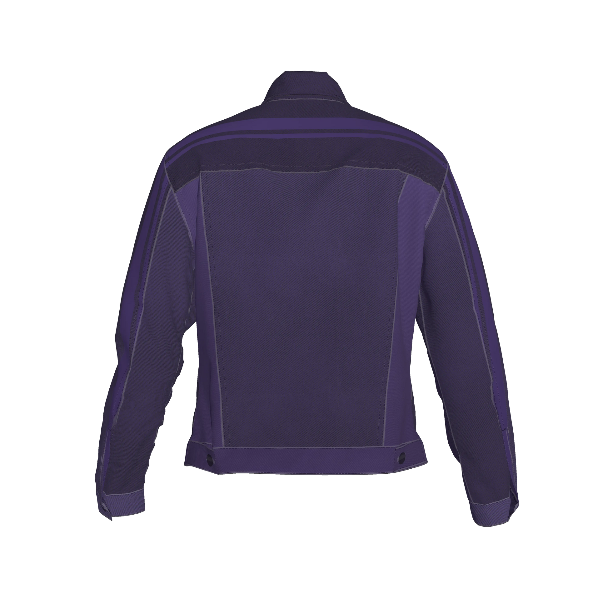 Deep Purple MotoStripe™ Jean Jacket