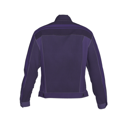 Deep Purple MotoStripe™ Jean Jacket