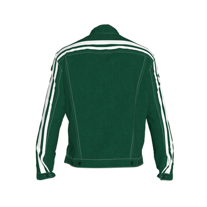 Gotham Green & White MotoStripe™