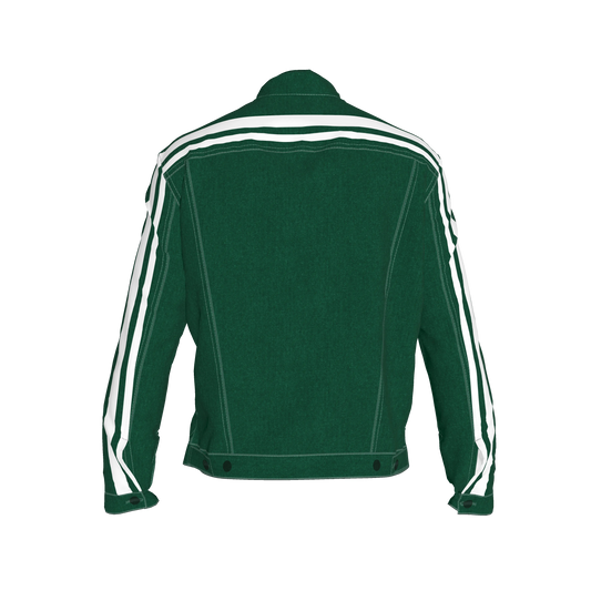 Gotham Green & White MotoStripe™