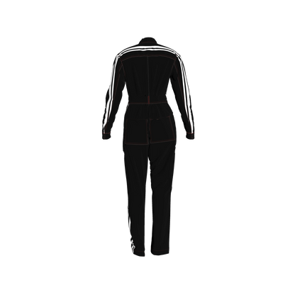 Black & White MotoStripe™ Jumpsuit
