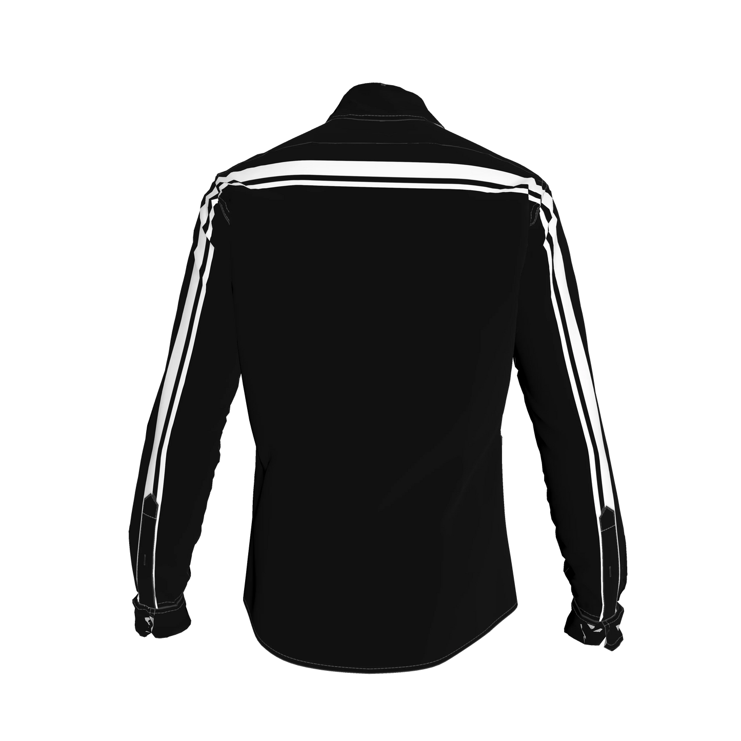 Black MotoStripe™ Slim Fit Men's Shirt