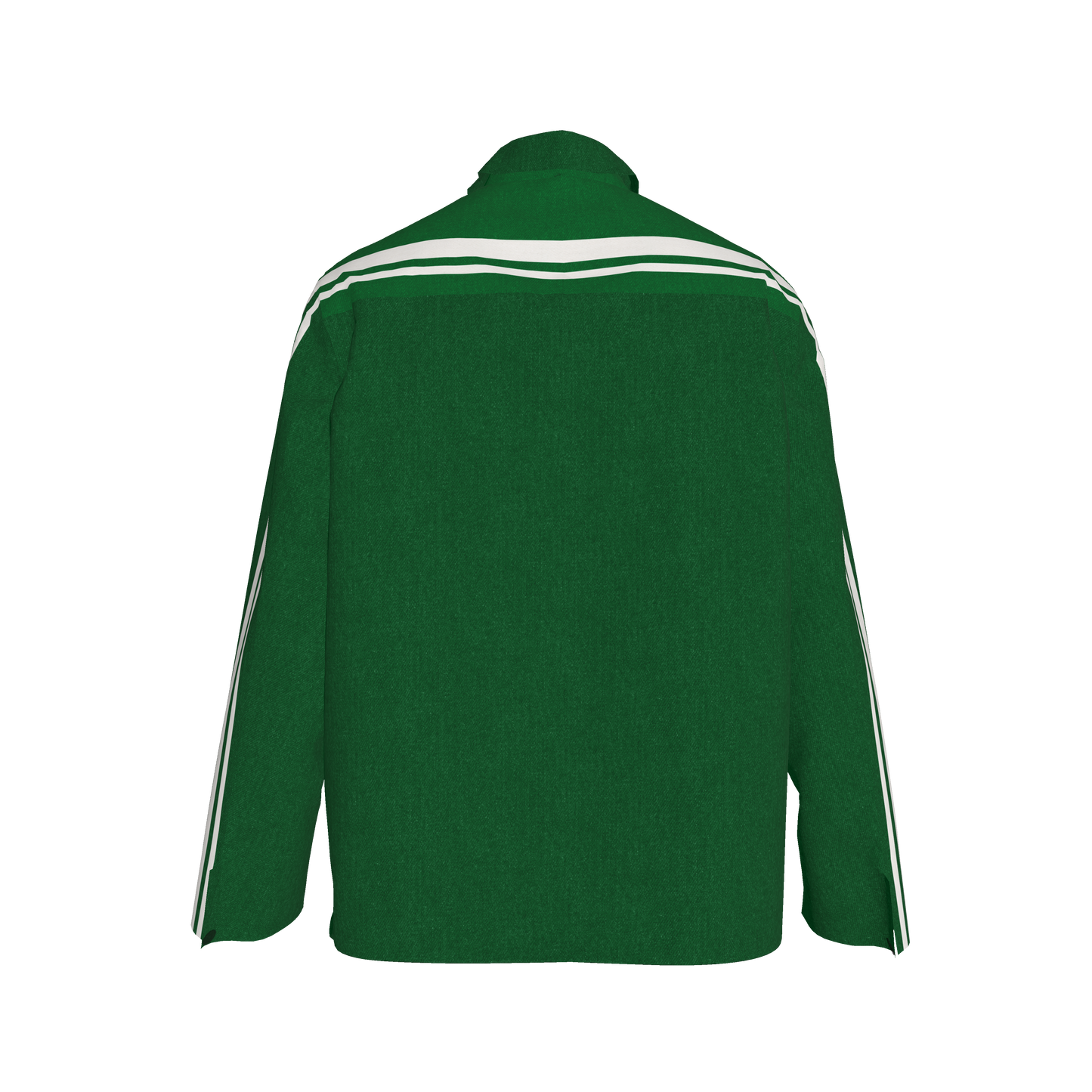 The Vintage Green MotoStripe™ Chore Coat 🌿🤍