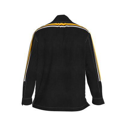 Black & Yellow MotoStripe™ Shirt Jacket