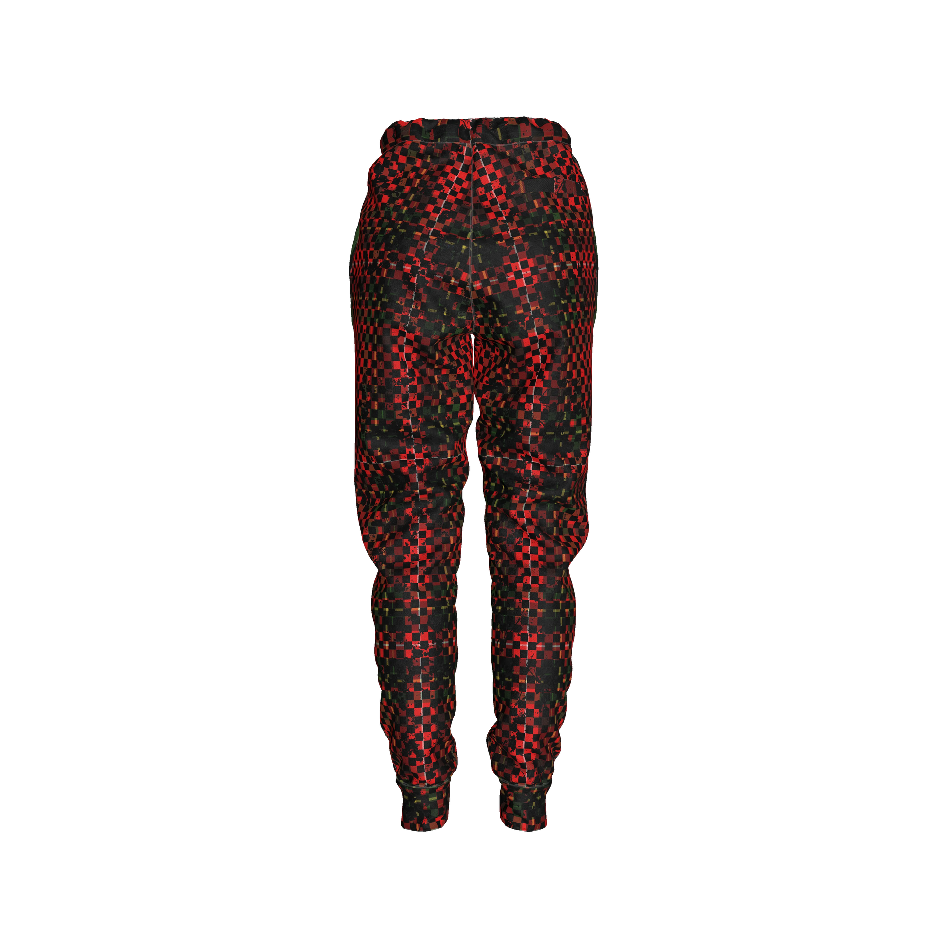 Tartan Chequed Splat MotoStripe™ Women's Jogger