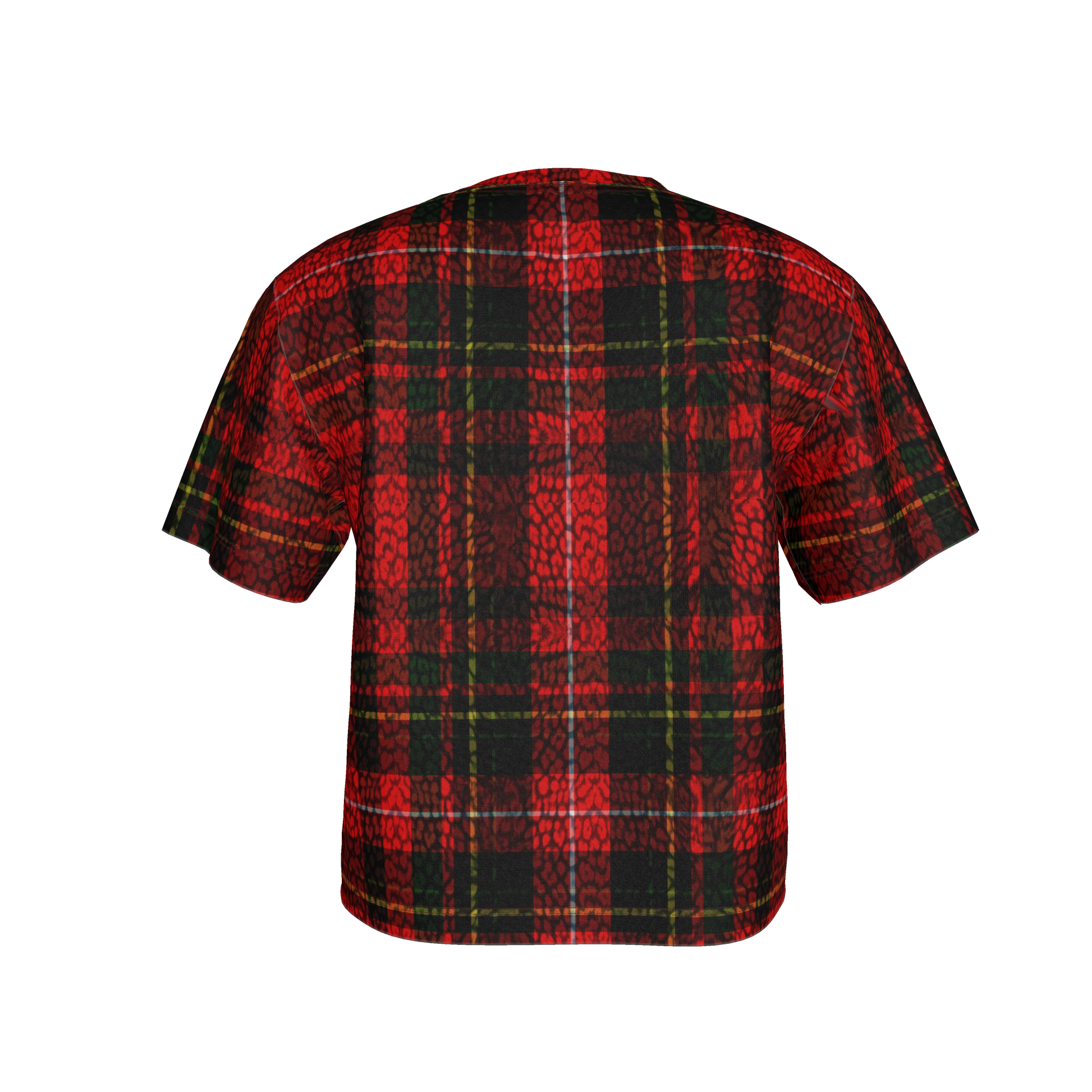 Tartan Leopard Bolt Tee