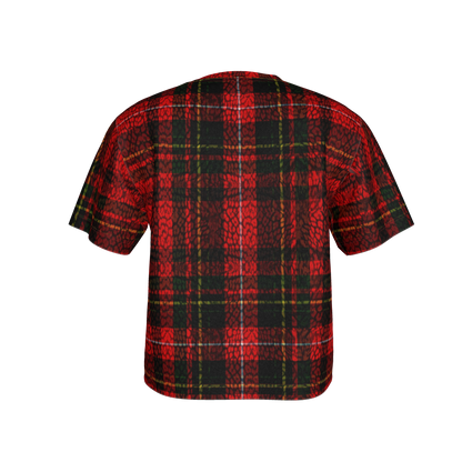 Tartan Leopard Bolt Tee