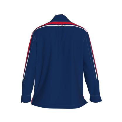 Red, White & Blue MotoStripe™ Shirt Jacket 🟥⚪🟦🎉🏎️🏁