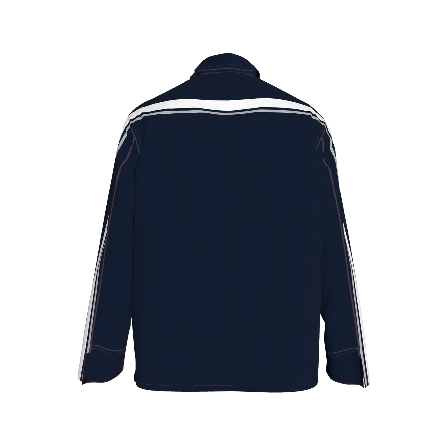 Navy w/White & Gray MotoStripe™ Coat
