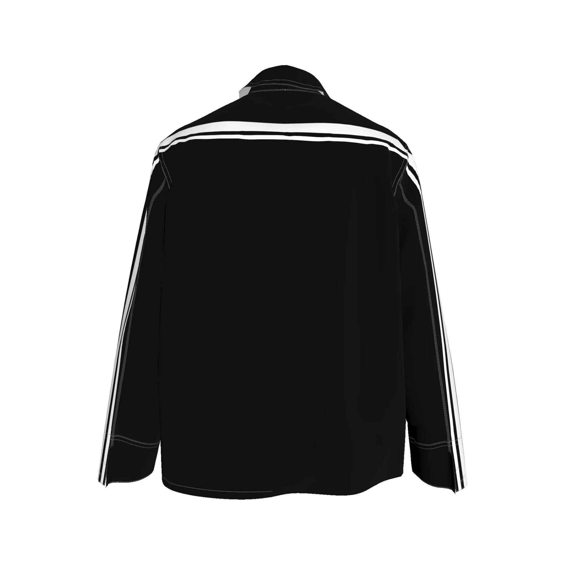 Black & White MotoStripe™ Chore Coat V2