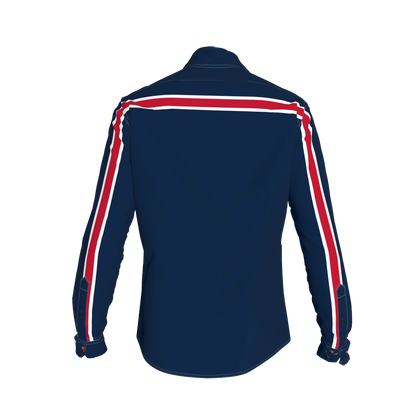 Navy White Red MotoStripe™ Slim Fit Men's