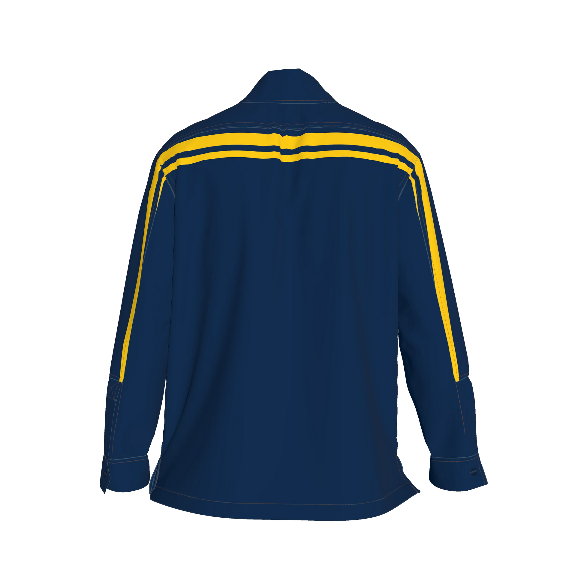 Blue & Maize MotoStripe™ Shirt Jacket