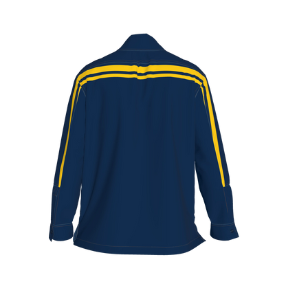 Blue & Maize MotoStripe™ Shirt Jacket