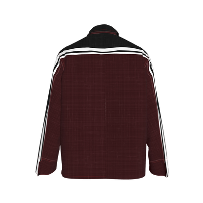 Dark Crimson MotoStripe™ Chore Coat