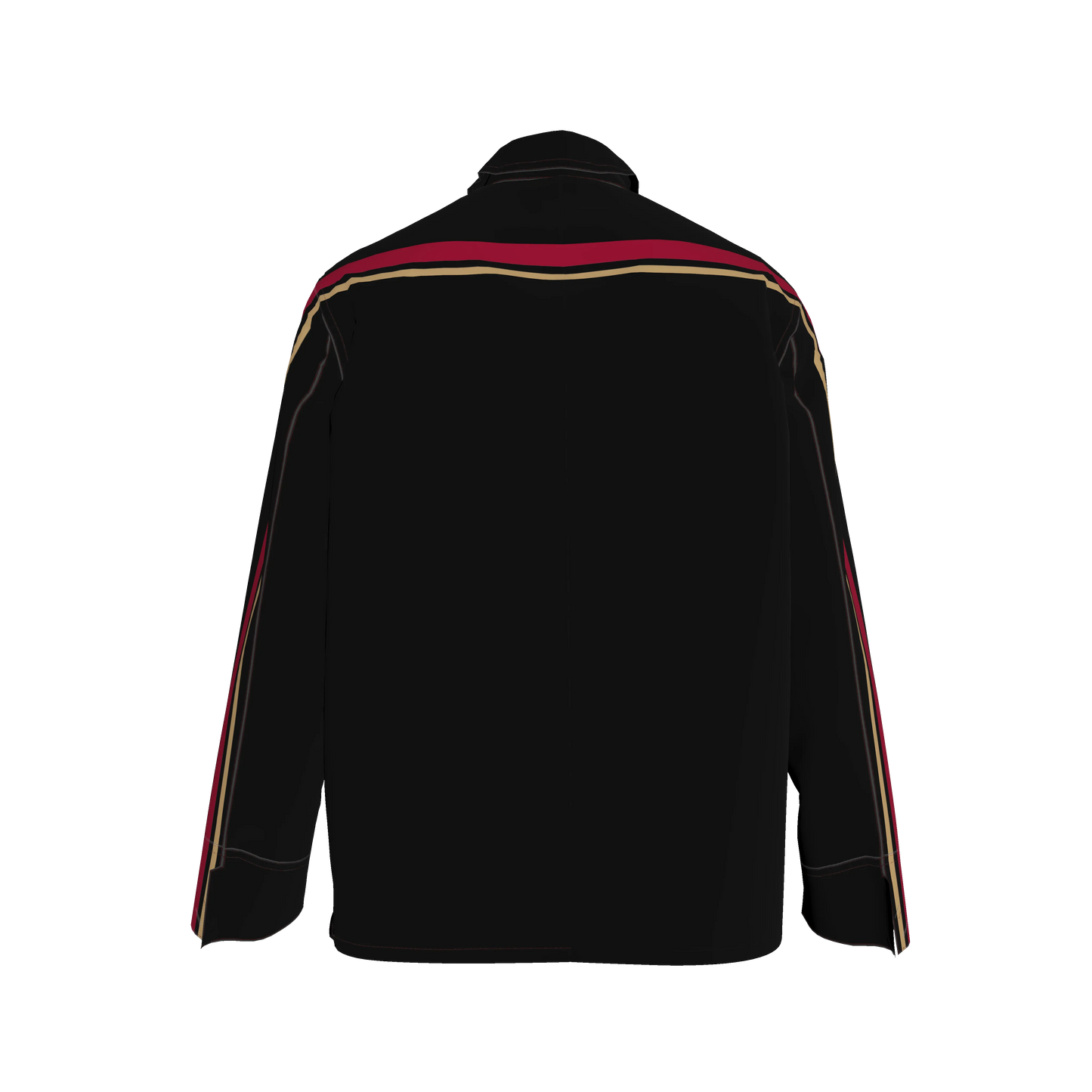 Maroon, Black and Gold MotoStripe™ Chore Coat