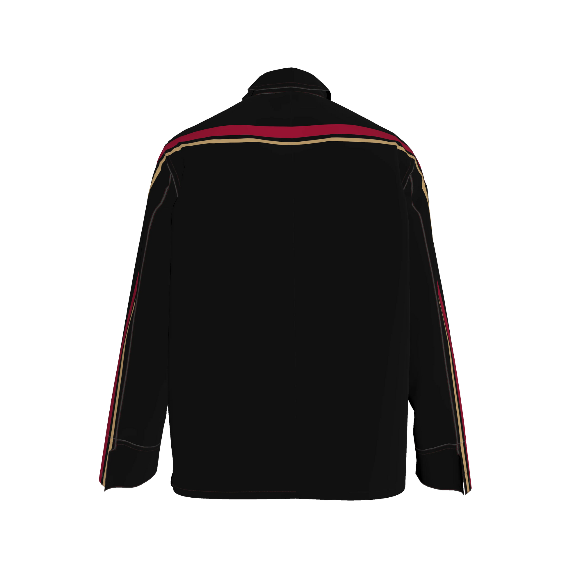 Maroon, Black and Gold MotoStripe™ Chore Coat