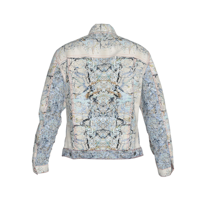 💙 Splatter Canvas Jean Jacket