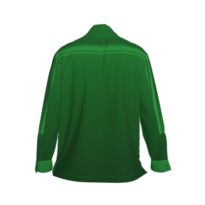 Forest Gradient MotoStripe™ Shirt Jacket 🌲🟩⚡