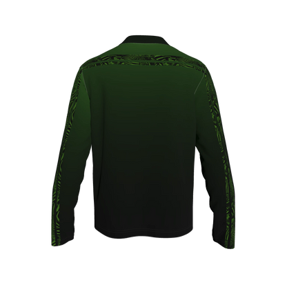 💚🦓 Wicked Green Zebra MotoStripe™ Terry Cardigan