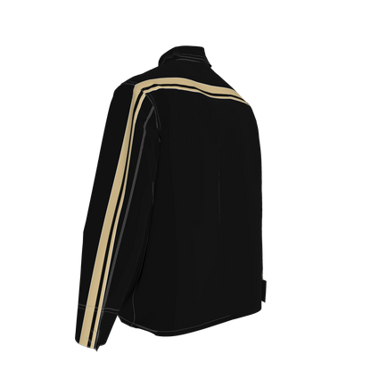 Gold & Black MotoStripe™ Chore Coat ⚜️🖤🏈