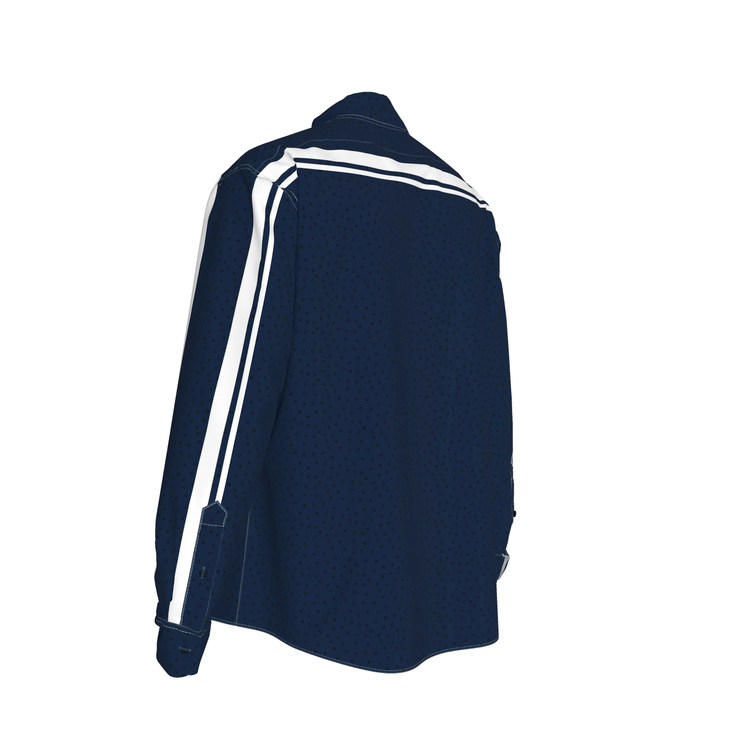 Navy black dot MotoStripe™ Oversize Men's