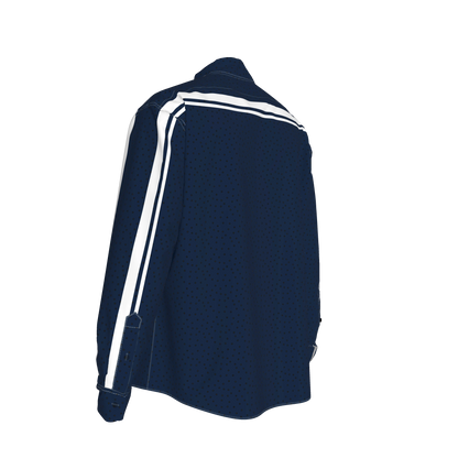 Navy black dot MotoStripe™ Oversize Men's