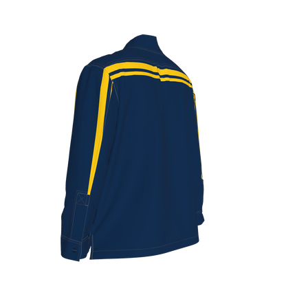 Blue & Maize MotoStripe™ Shirt Jacket
