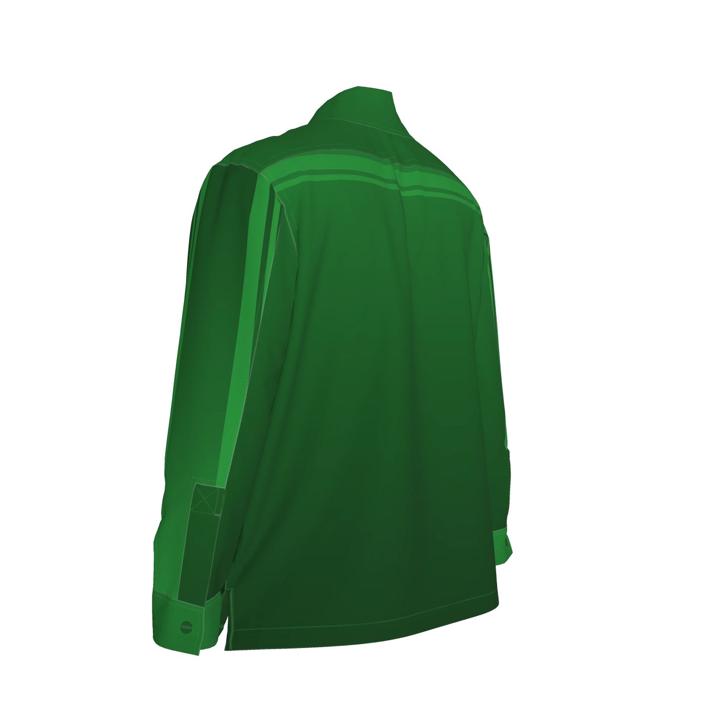 Forest Gradient MotoStripe™ Shirt Jacket 🌲🟩⚡