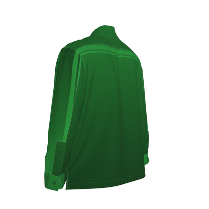 Forest Gradient MotoStripe™ Shirt Jacket 🌲🟩⚡