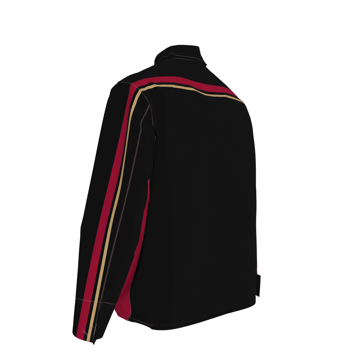 Maroon, Black and Gold MotoStripe™ Chore Coat