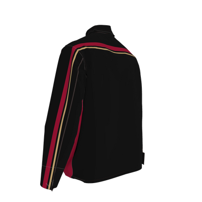 Maroon, Black and Gold MotoStripe™ Chore Coat