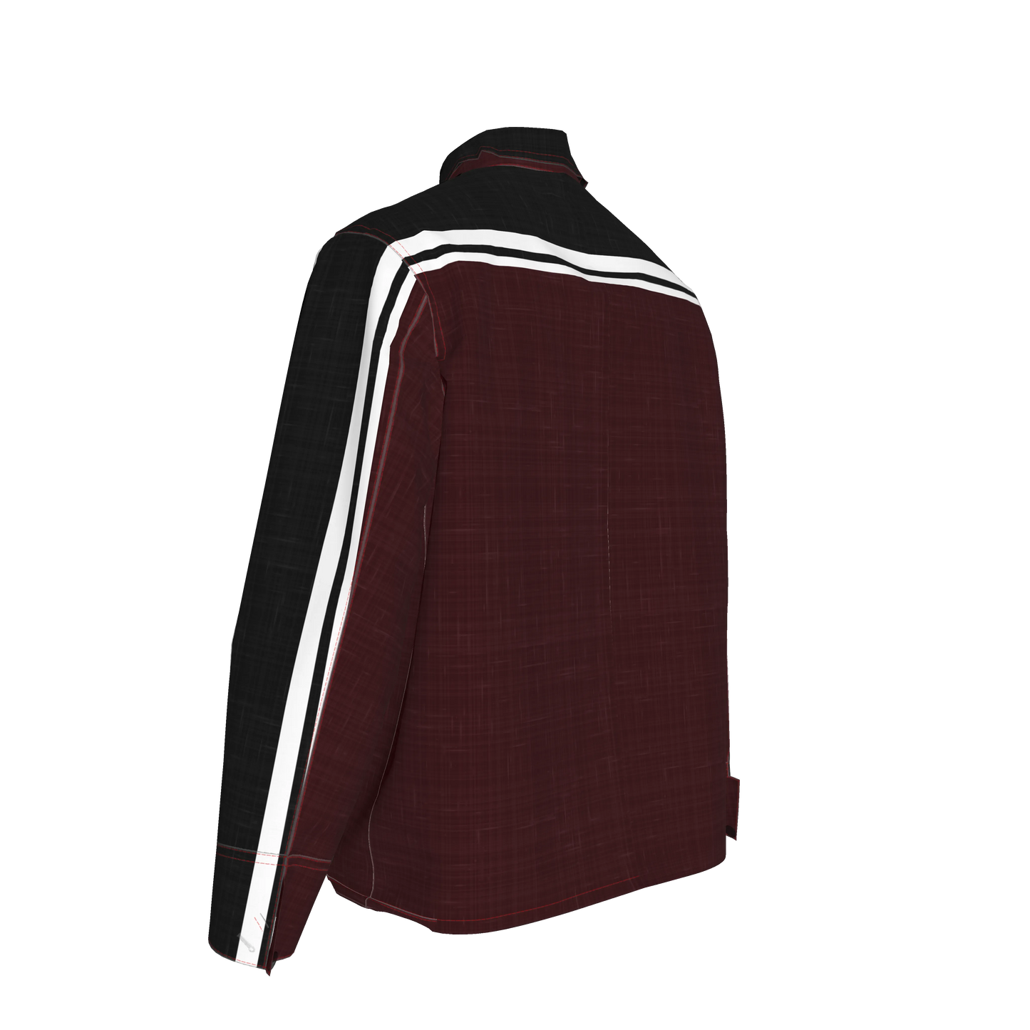 Dark Crimson MotoStripe™ Chore Coat