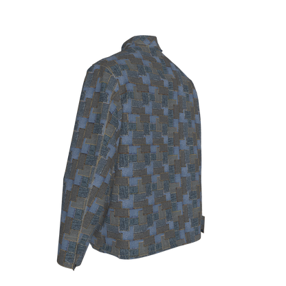 Denim👖🧵Patchwork Chore Coat