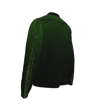 Green Zebra MotoStripe™ Terry Cardigan