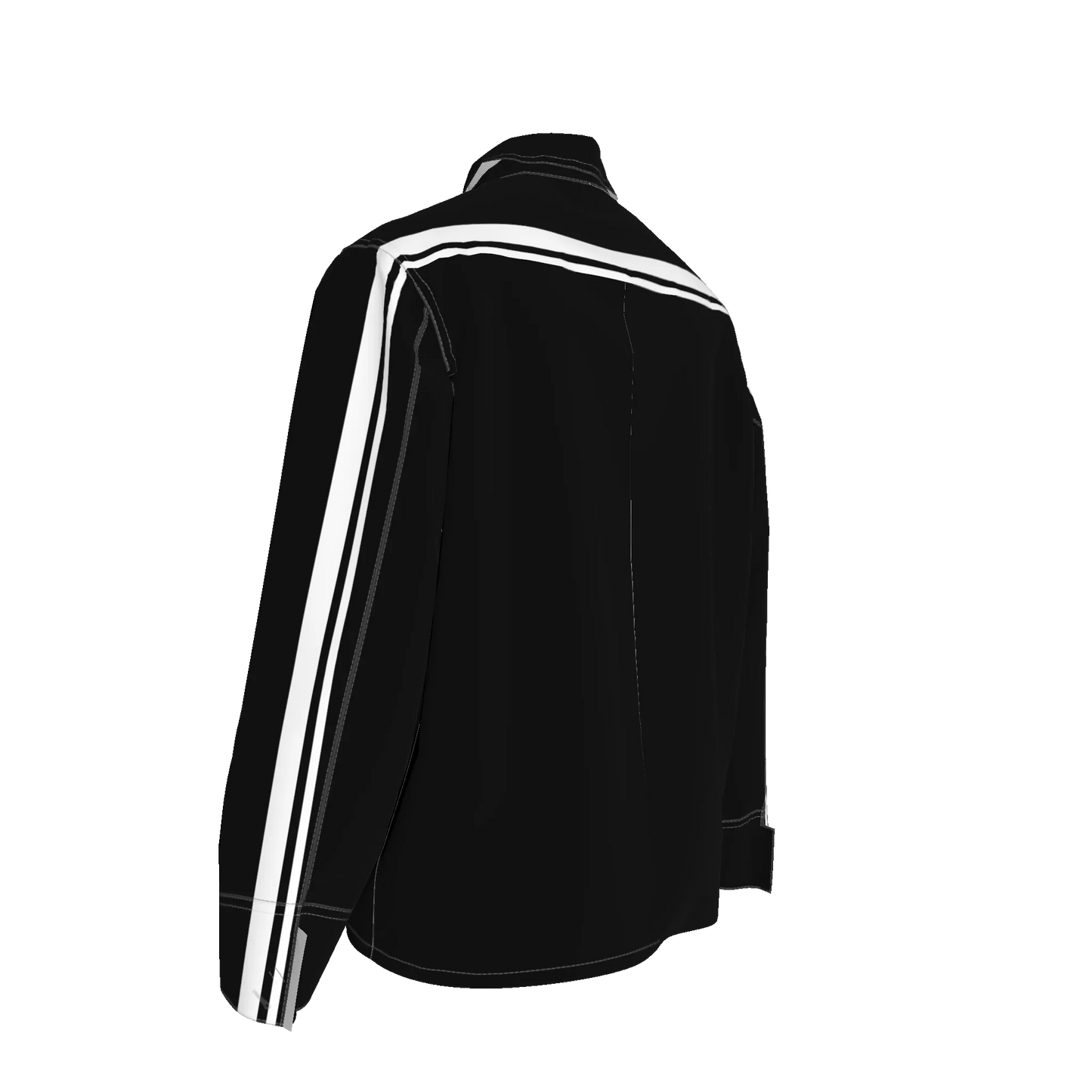Black & White MotoStripe™ Chore Coat V2