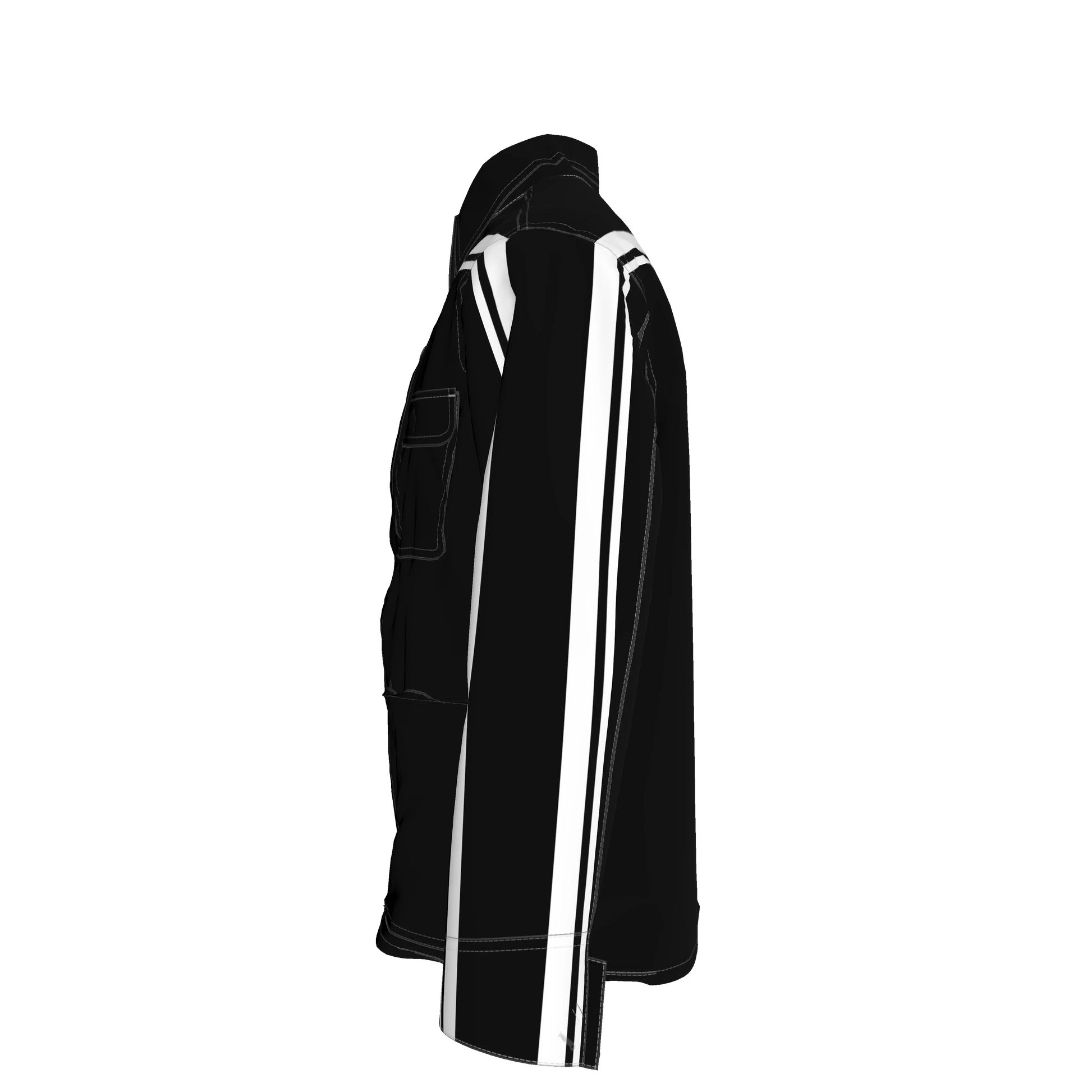 Black & White MotoStripe™ Chore Coat V2