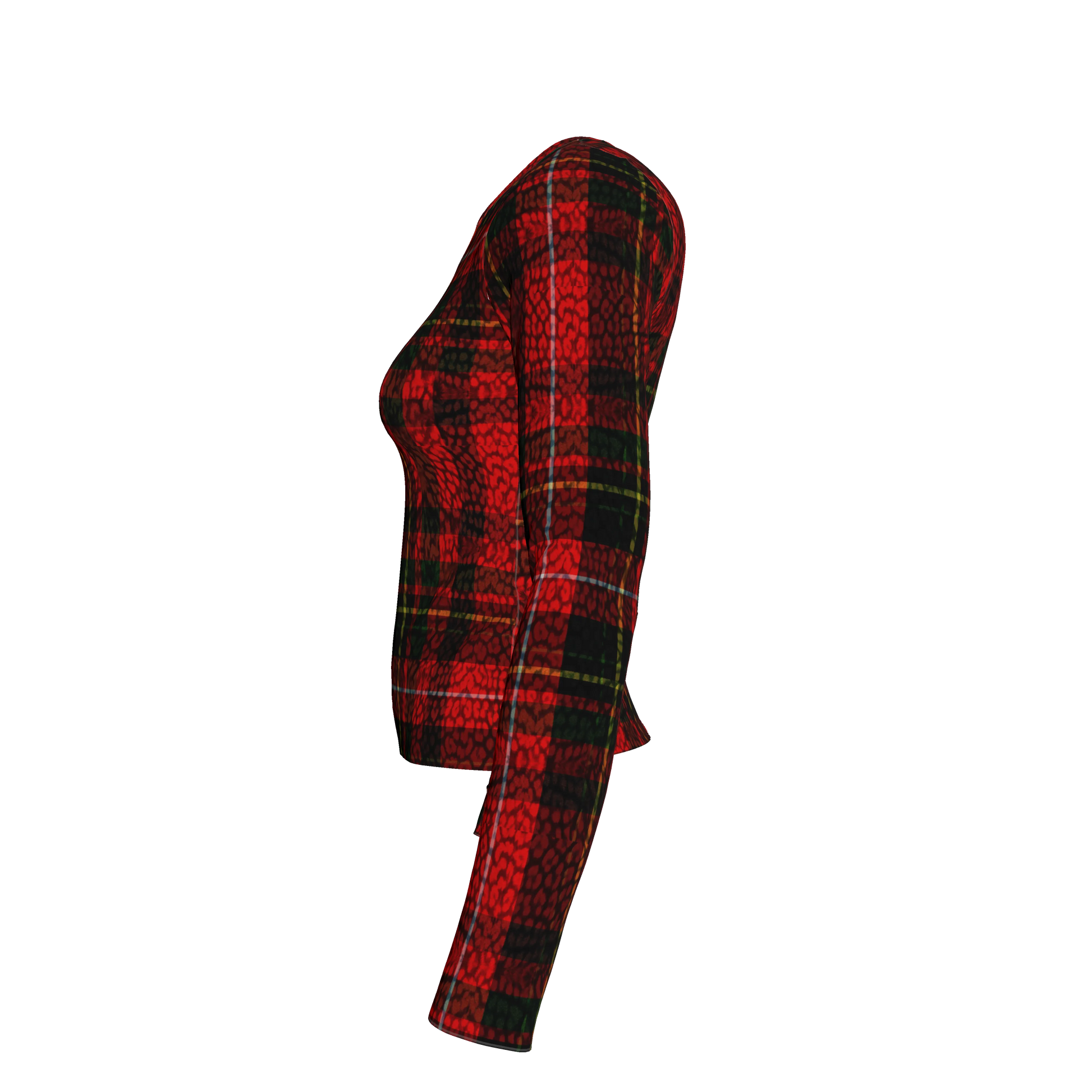 Bolt Leopard Tartan Tee