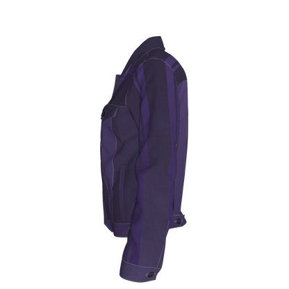 Deep Purple MotoStripe™ Jean Jacket