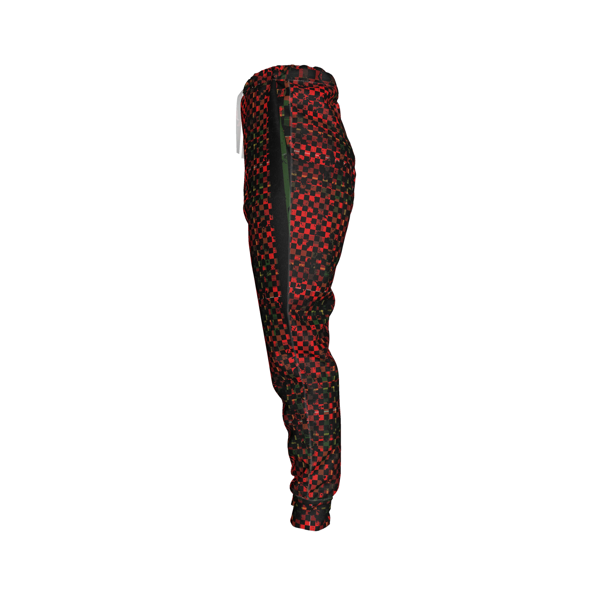 Tartan Chequed Splat MotoStripe™ Women's Jogger