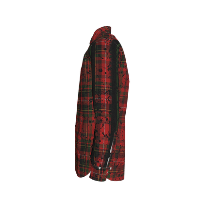 Splat Tartan Green MotoStripe™ Shirt