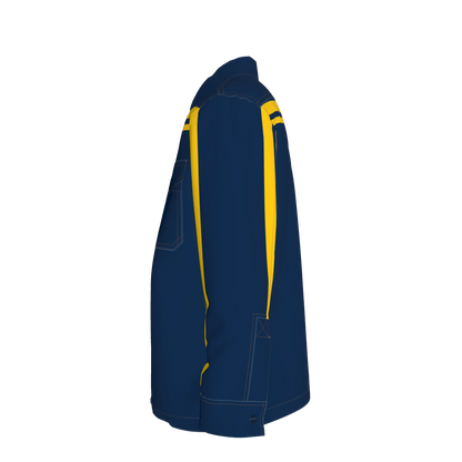 Blue & Maize MotoStripe™ Shirt Jacket