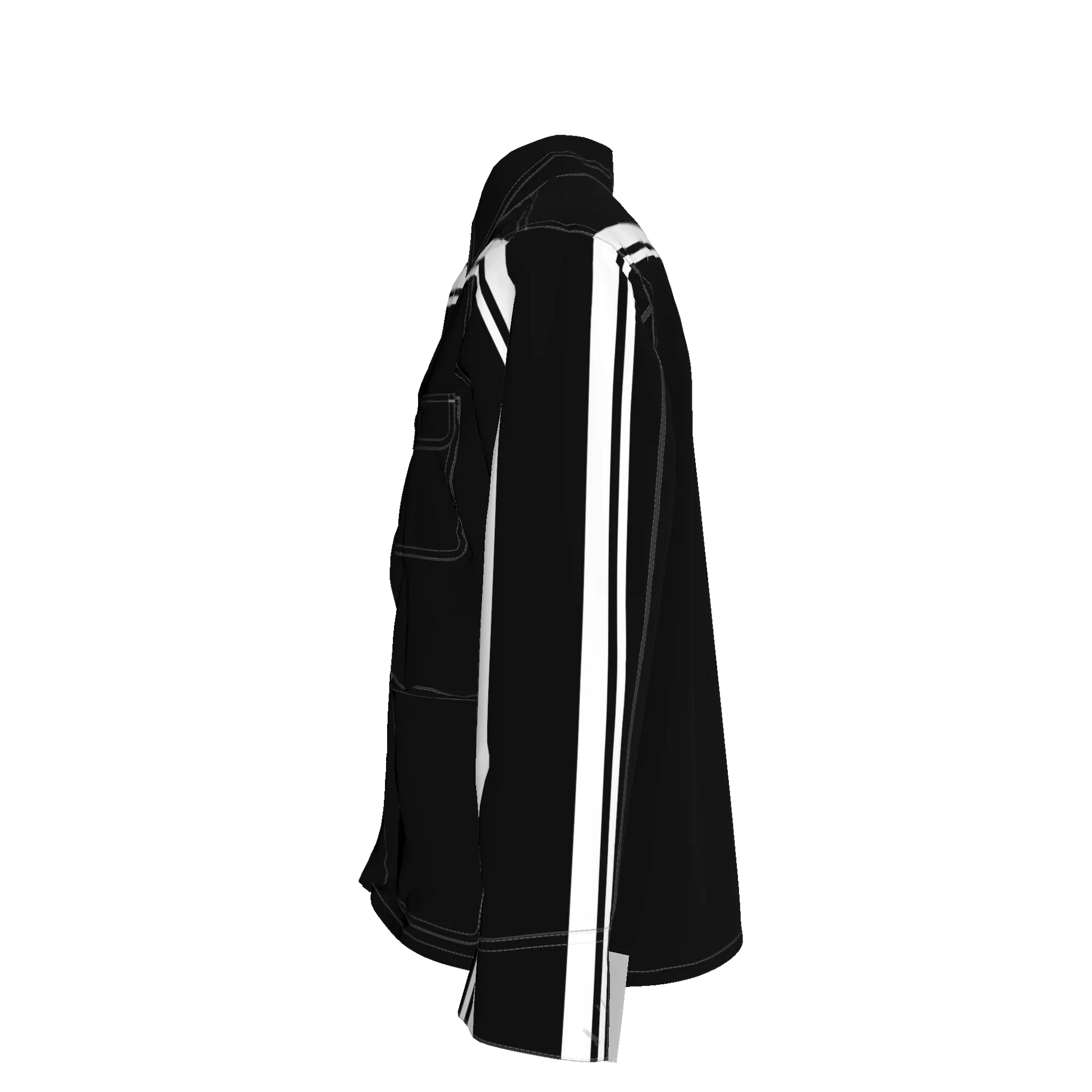 Black & White MotoStripe™ Chore Coat V2