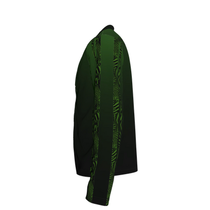 Green Zebra MotoStripe™ Terry Cardigan