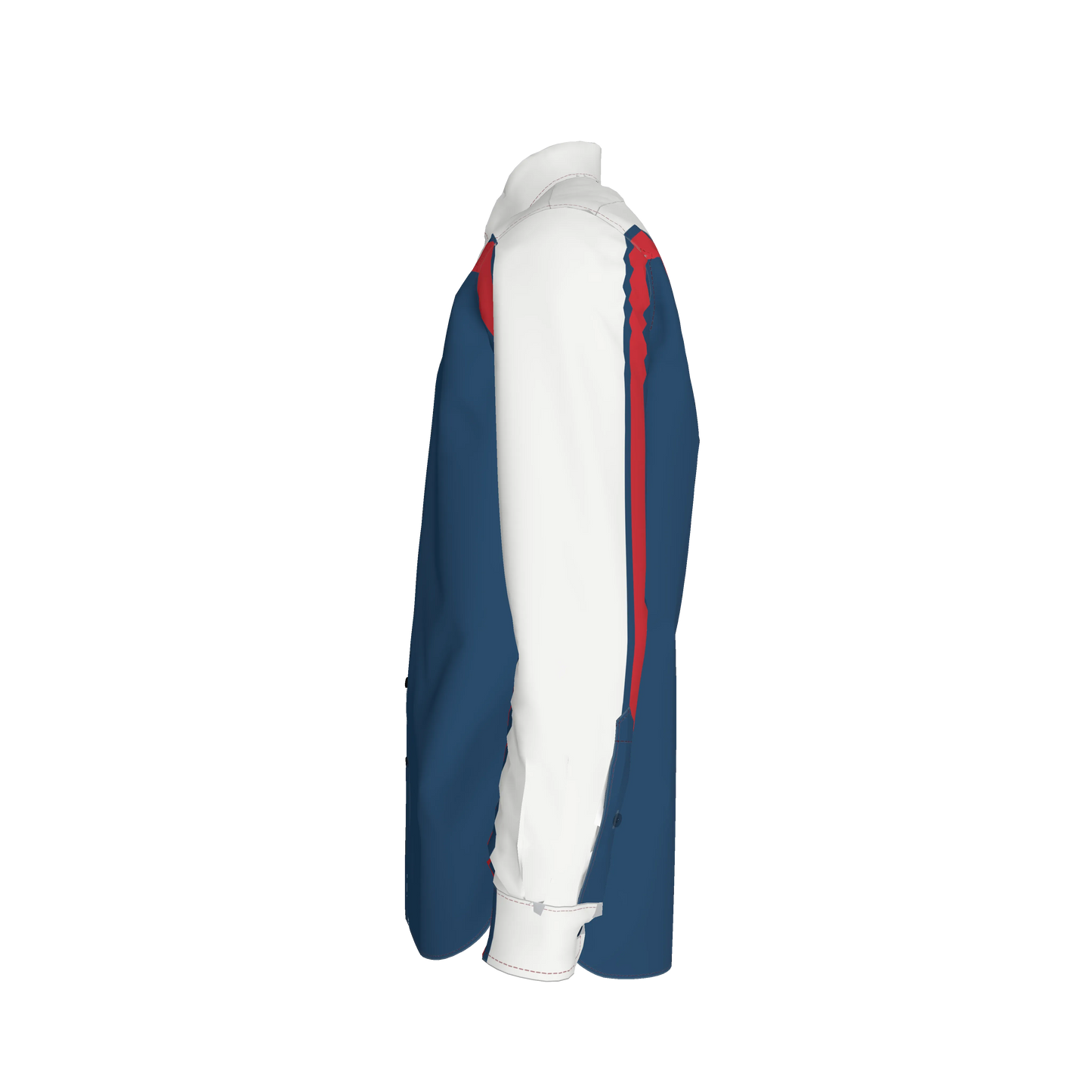 Red, White & Blue MotoStripe™ Button-Down Shirt