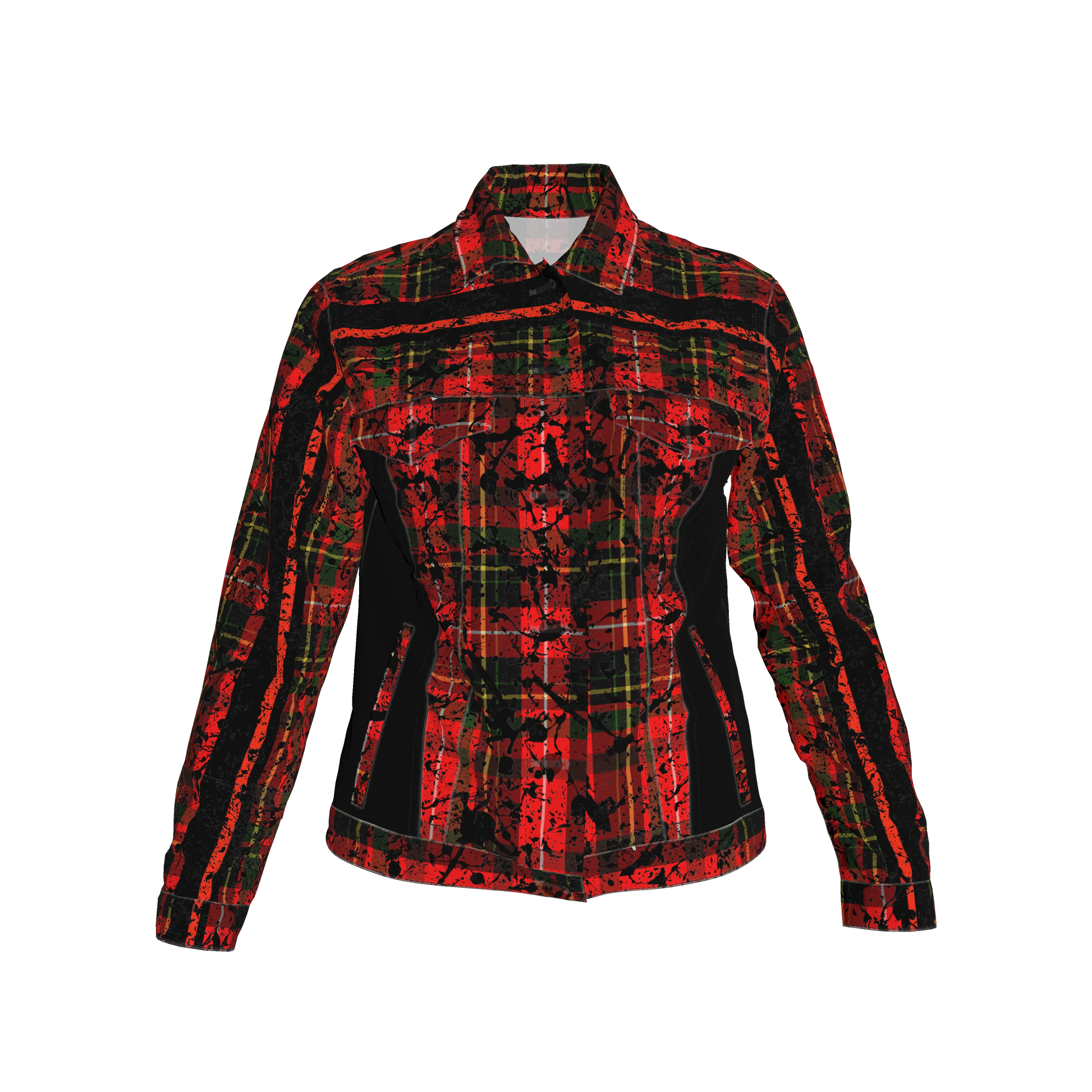 Tartan Womens MotoStripe™ Jean Jacket