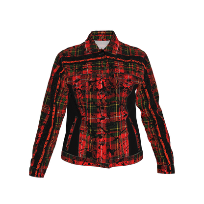 Tartan Womens MotoStripe™ Jean Jacket