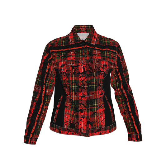 Tartan Womens MotoStripe™ Jean Jacket