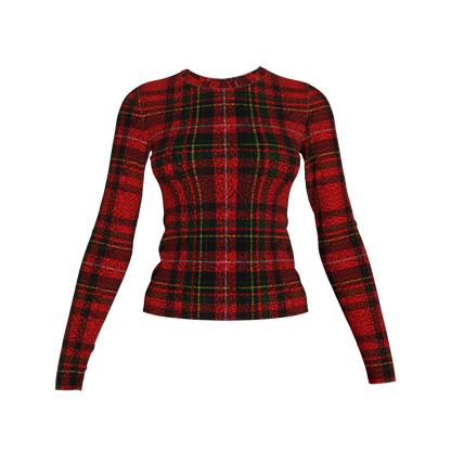 Leopard Tartan Tee 2