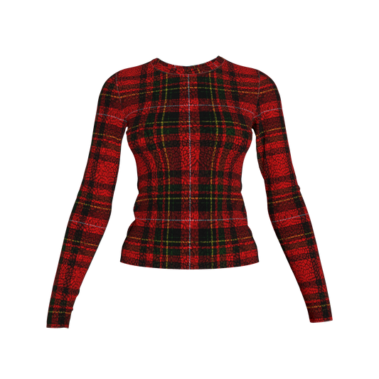 Leopard Tartan Tee 2